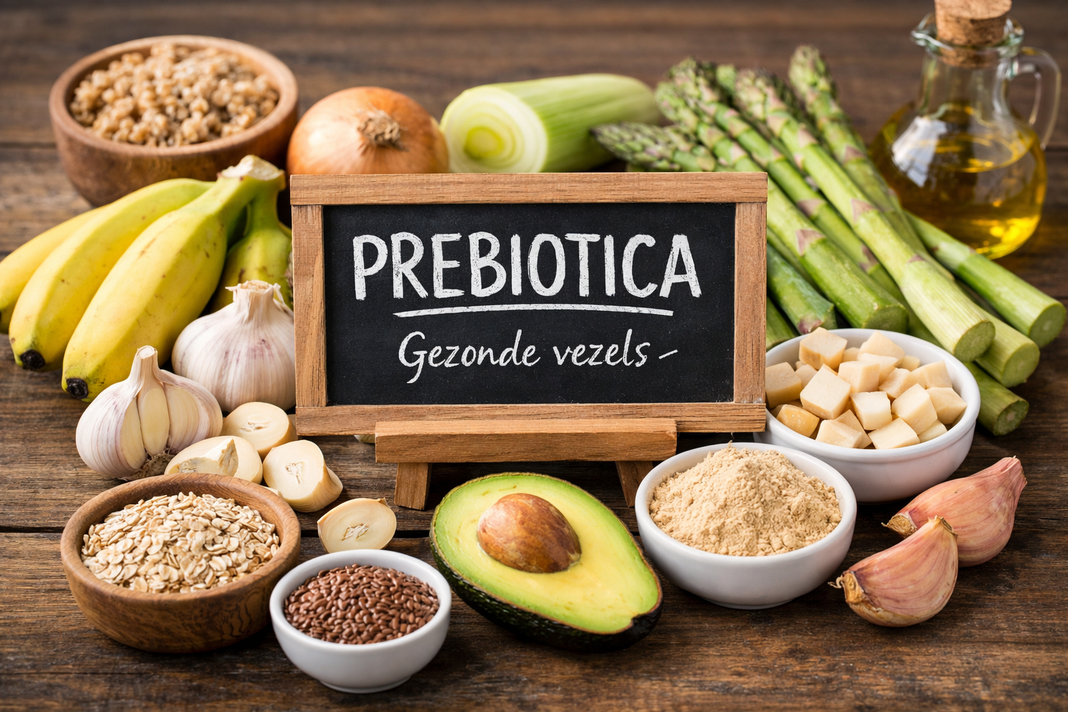 Gezonde darmen met goede bacteriën en spijsvertering ondersteuning