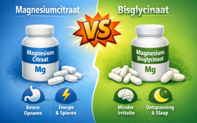 Magnesium citraat vs bisglycinaat