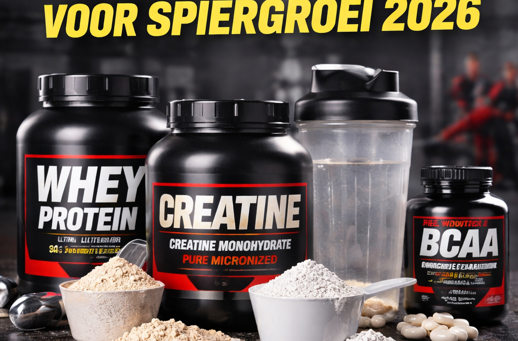 Beste supplementen voor spiergroei (2026 gids)
